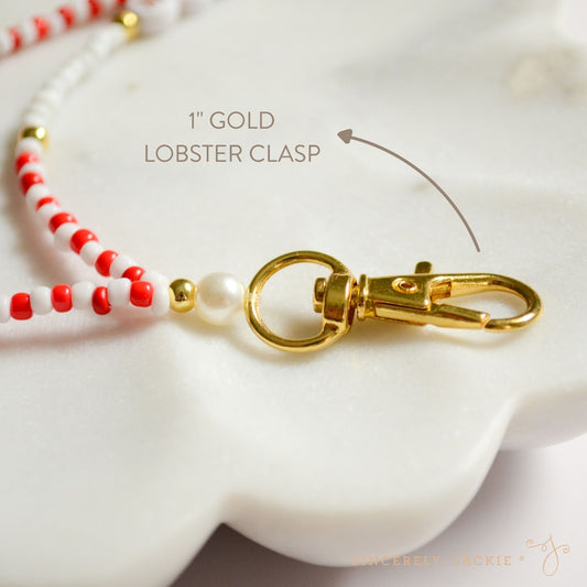 NEW! Christmas Badge Lanyard