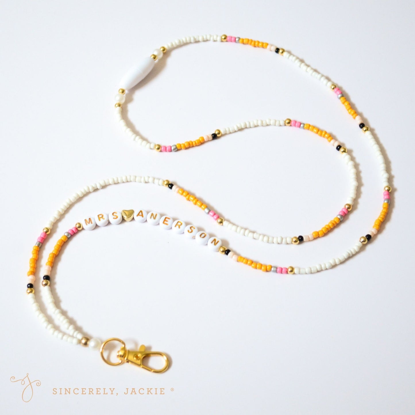 Pencil Badge Lanyard