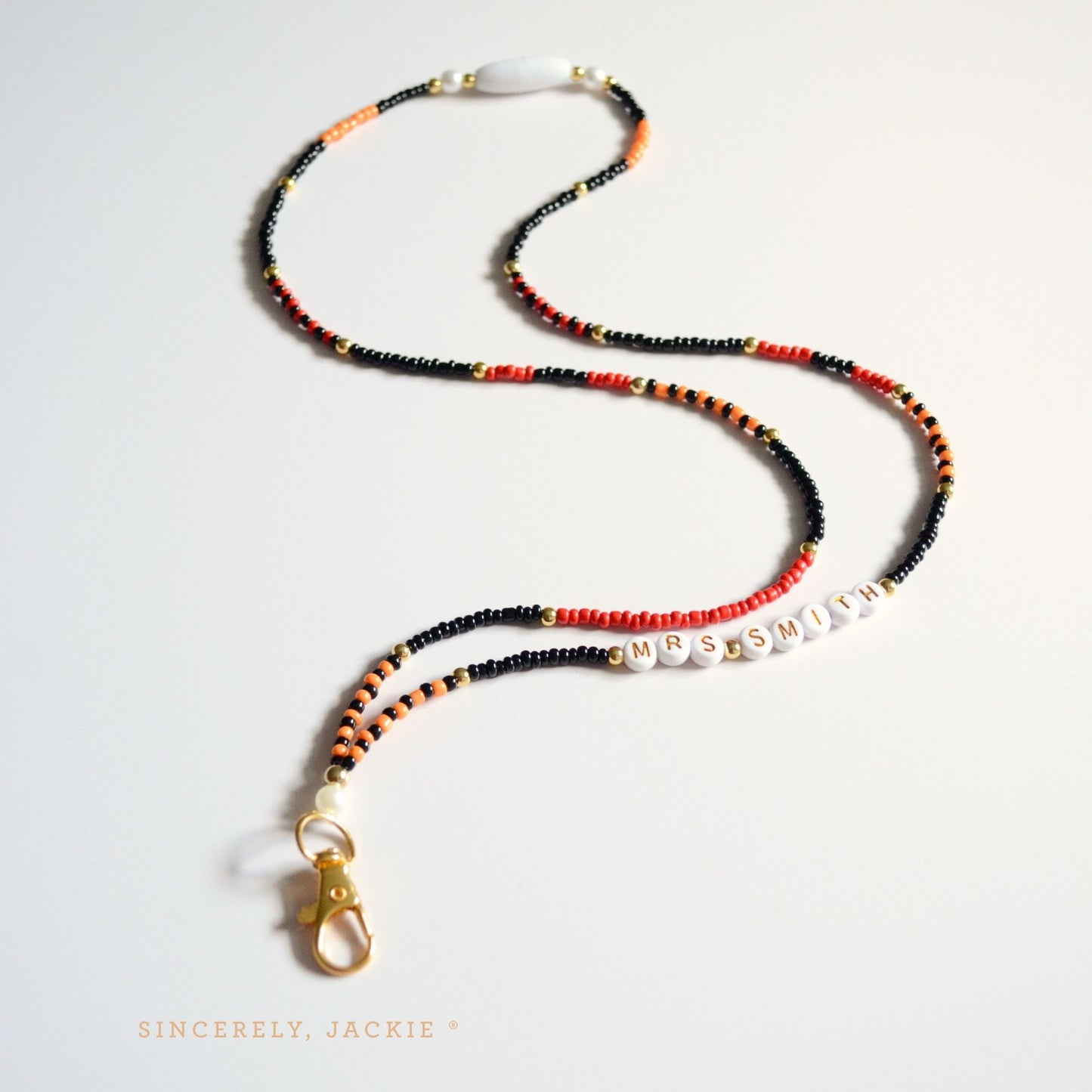 Halloween Badge Lanyard