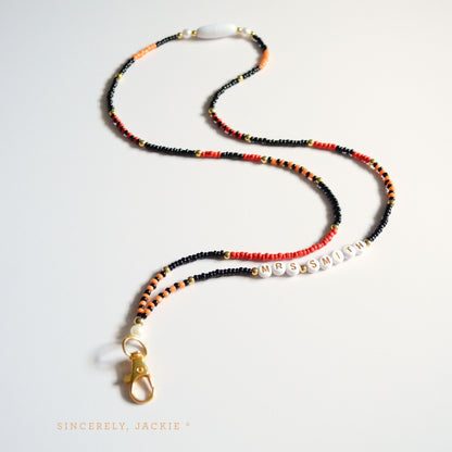 Halloween Badge Lanyard