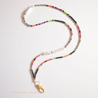 Halloween Badge Lanyard