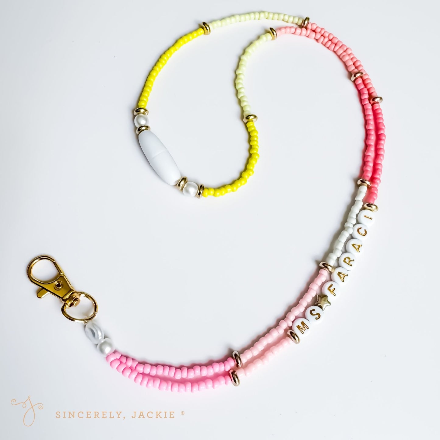 Sunrise Badge Lanyard