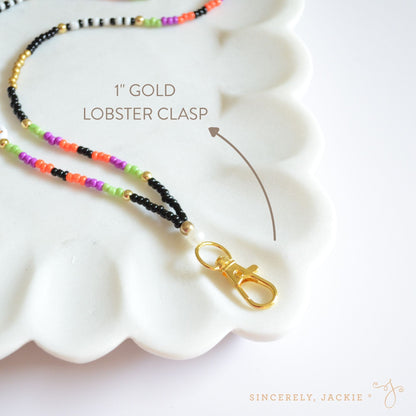 Halloween Badge Lanyard