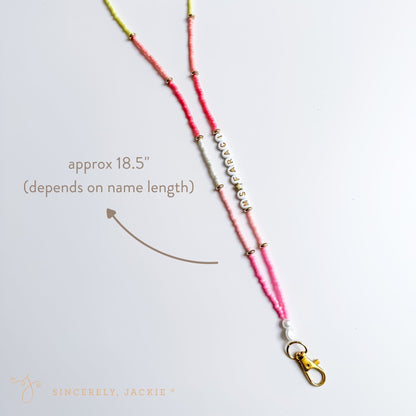 Sunrise Badge Lanyard