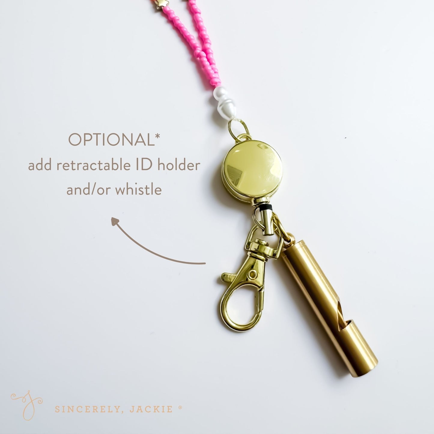 Rainbow Cloud Badge Lanyard