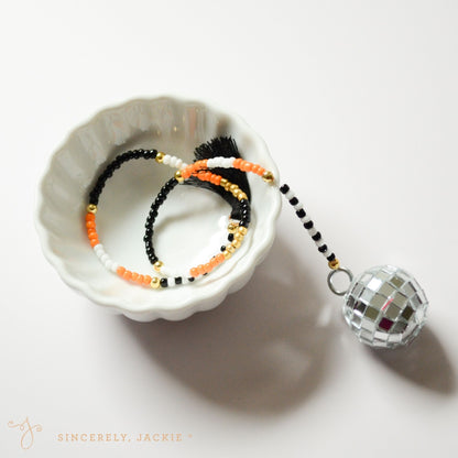 Halloween Beaded Car Disco Charm
