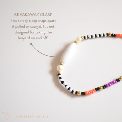 Halloween Badge Lanyard