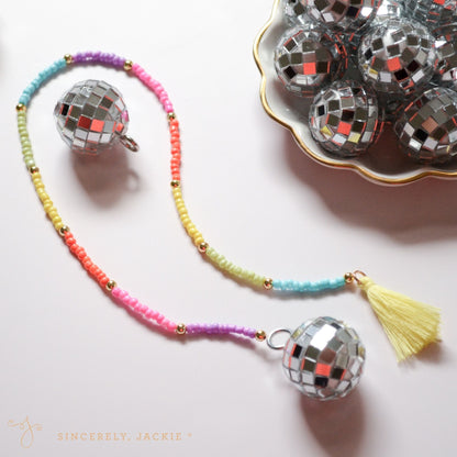 Beaded Car Disco Charm