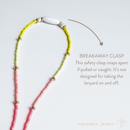 Sunrise Badge Lanyard