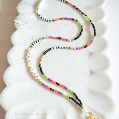 Halloween Badge Lanyard