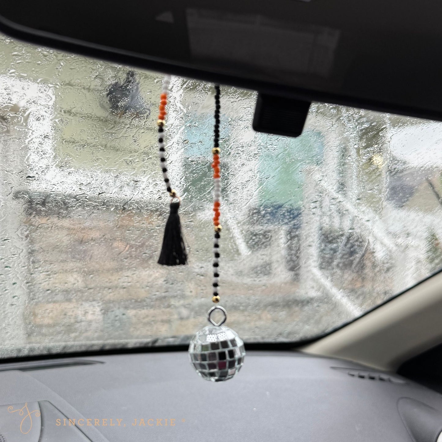 Halloween Beaded Car Disco Charm