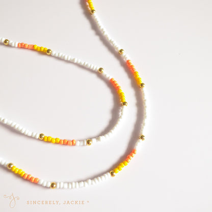 Candy Corn Badge Lanyard