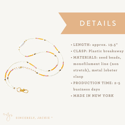 Pencil Badge Lanyard