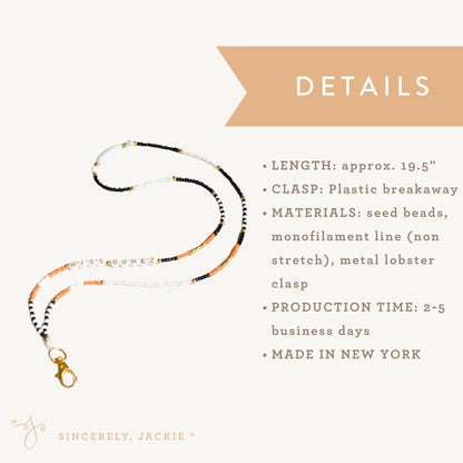 Halloween Badge Lanyard