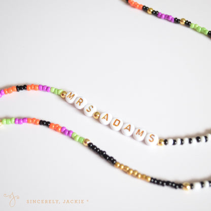 Halloween Badge Lanyard