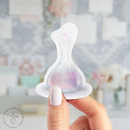 Purple Potion Bottle Decal Sticker