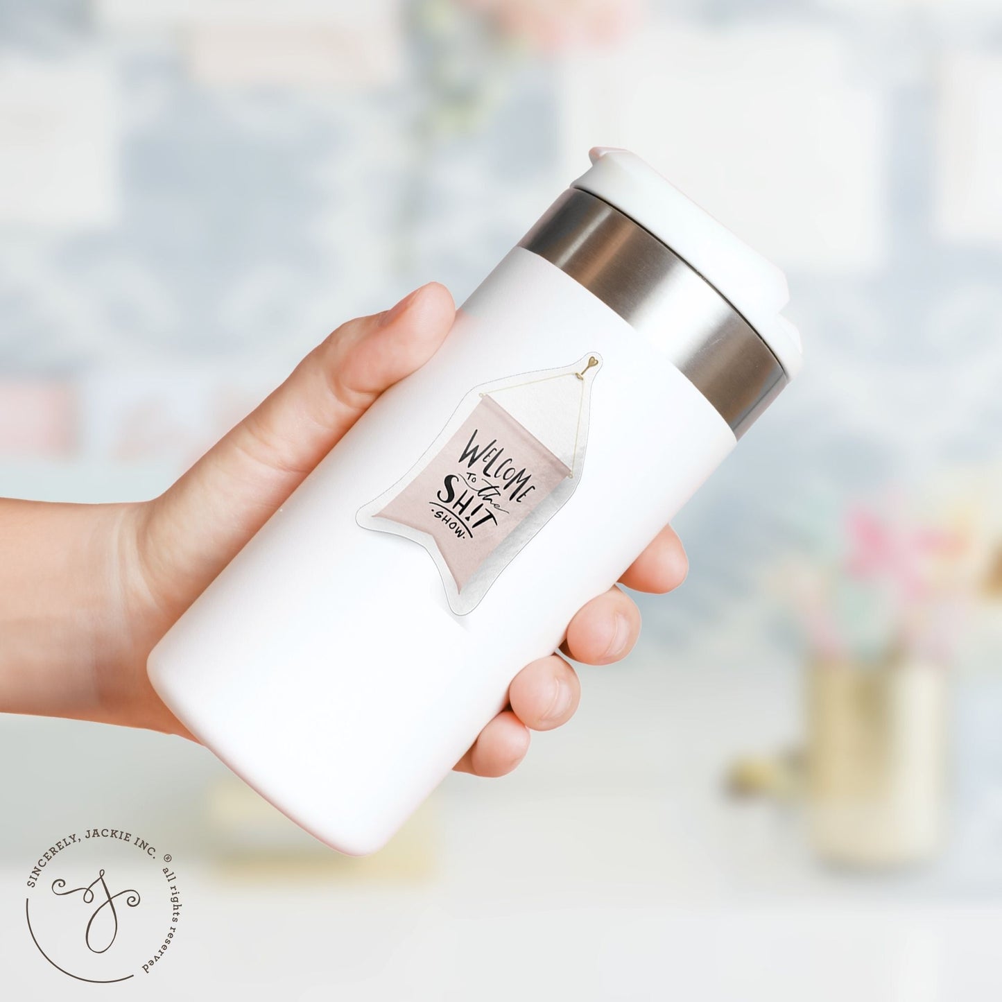 Shit Show Banner Decal Sticker